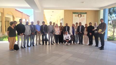 Au lycée Ait Aassam de Tinejdad